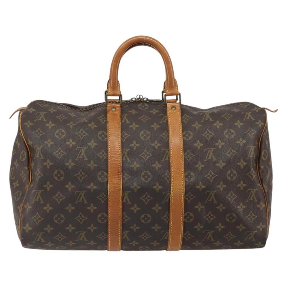 LOUIS VUITTON Monogram Keepall 45 Boston Bag M41428 LV Auth am10382 - Picture 2 of 16
